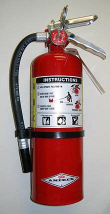 Four smoke detectors, two carbon monoxide detectors, several first aid kits, and a rather large fire extinguisher. A Fire extinguisher