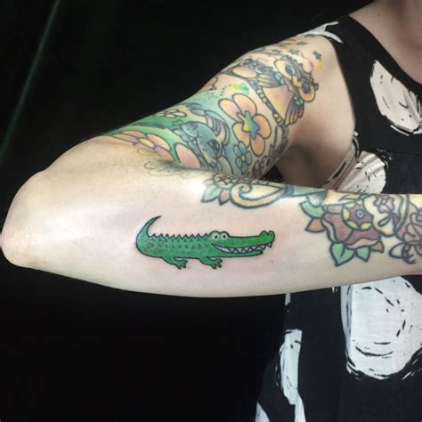 Custom Baby Alligator Tattoo Alligator Tattoo Tattoos Buddha Tattoos