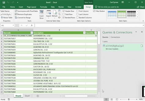 Reader box has been added to the reader tab where you can read the data from hand held scanner. How to scan barcodes into Microsoft Excel