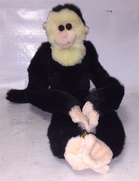 Wild Republic Spider Monkey Plush Toy Cute Light Colored Face