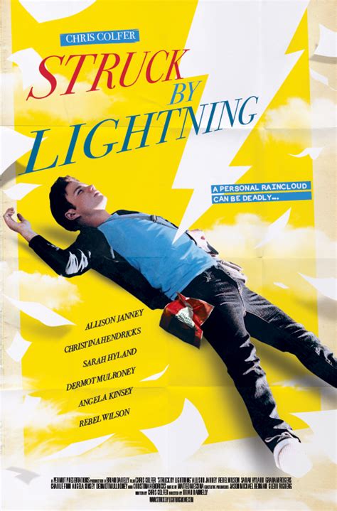 Struck By Lightning Posters Chris Colfer Photo 30737731 Fanpop