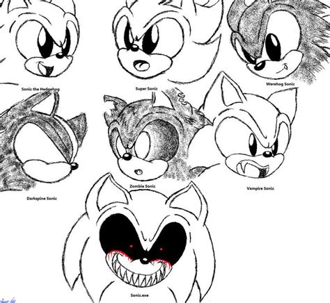 Darkspine Sonic Coloring Pages The Many Forms Of Sonic The Coloring