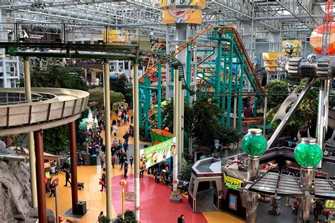 Nickelodeon Universe Theme Park At Minnesotas Mall Of America