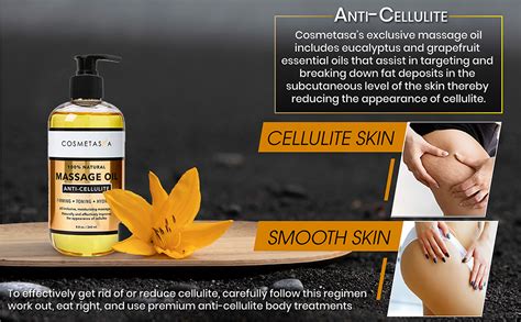 Amazon Com Cellulite Massage Oil Natural Cellulite Treatment