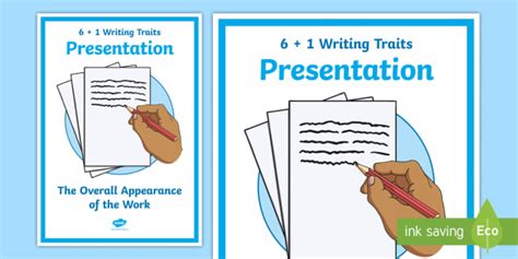 Six Traits Of Writing With Examples Info And Primary Resources