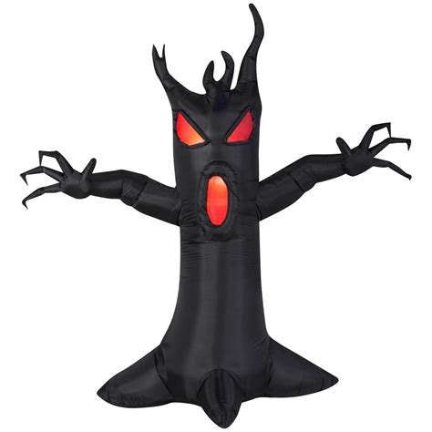 Gemmy 9 Ft Animated Inflatable Reaching Tree 73865 Halloween Outdoor