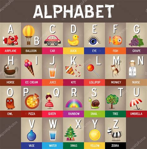 Alphabet A To Z — Stock Vector © Ensieharabie 42393685