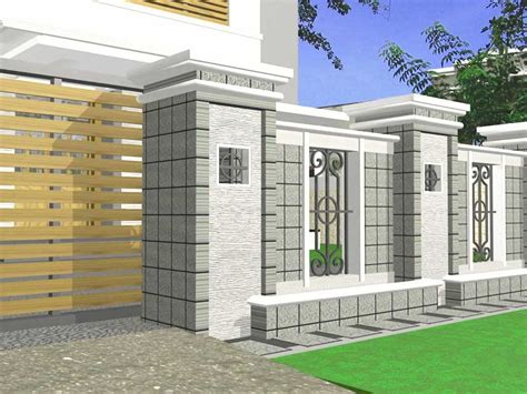 Ide 22+ Bentuk Pagar Rumah Unik Minimalis