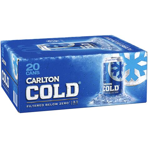 Carlton Cold 375ml Cans 30pk Cube Pals