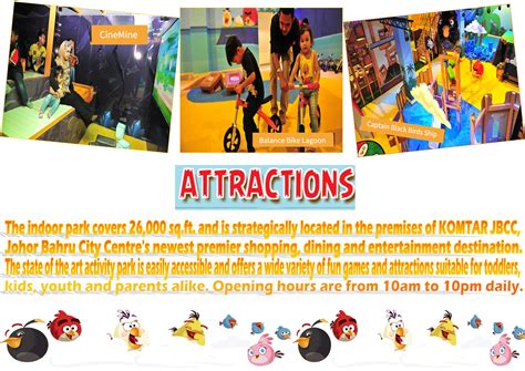 The indoor park covers 26,000 sq.ft. Buy Angry Bird Park in JB Malaysia/20 Minutes away from ...