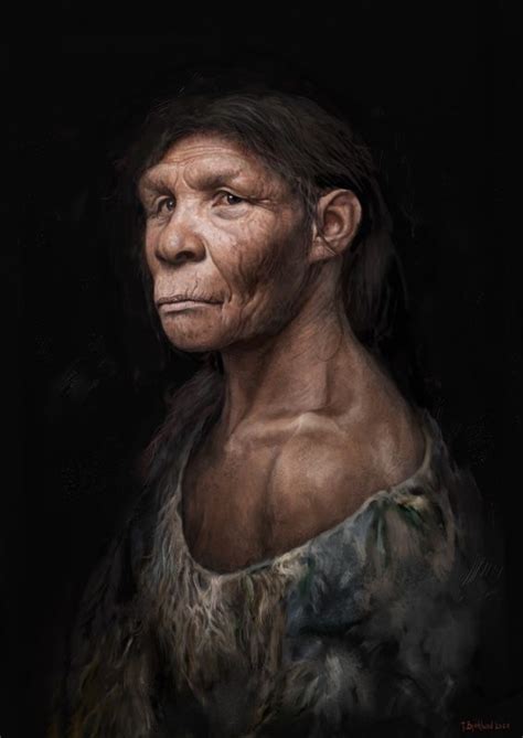 Neanderthal Portraits By Tom Björklund Portrait Prehistoric Man Prehistoric Art