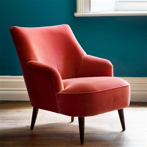 It fits perfectly in small spaces, and this sleek low profile chair keeps the sight lines clean in any interior design. Stylish small armchairs for shorter people