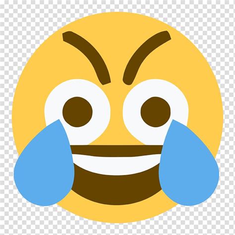 Face With Tears Of Joy Emoji Discord Social Media Emoticon Emoji Transparent Background Png