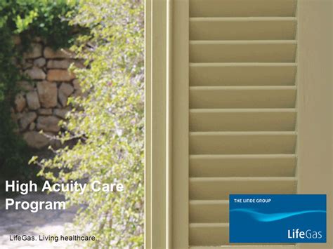 High Acuity Care Program Lifegas Living Healthcare Ppt Download