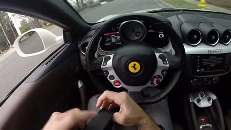 Driving A Loud Ferrari Ff With Beautiful V12 Sound