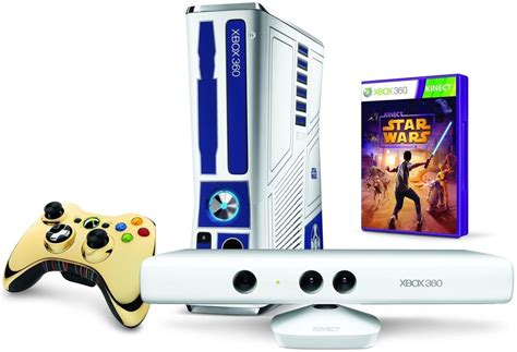 Xbox 360 320gb Star Wars Kinect Console Limited Edition