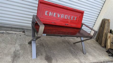 Chevrolet Chevy Tailgate Bench Tailgate Vintage Old Truck Etsy Canada