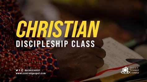Christian Discipleship Class Youtube