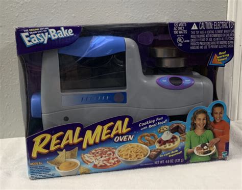 2005 Easy Bake Oven Real Meal Hasbro Complete W Accessories With 3