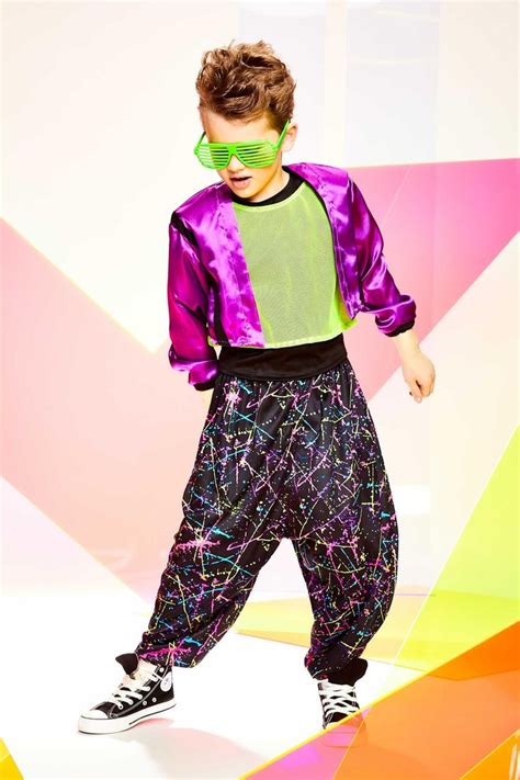 ‘80s Costume For Boys In 2020 80s Party Outfits 80s Fashion Kids