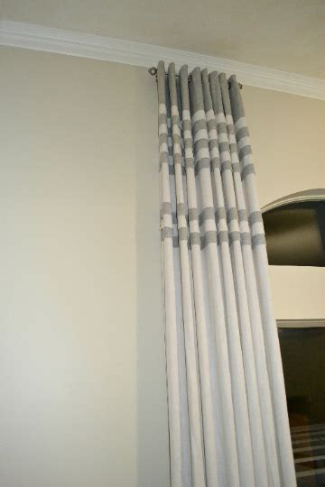 Extra Long Luxury Solid Linen Curtain Grommet Top Custom Made Ikiriska
