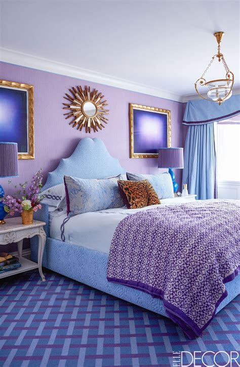 Blue And Purple Bedroom Purple Bedrooms Blue Rooms