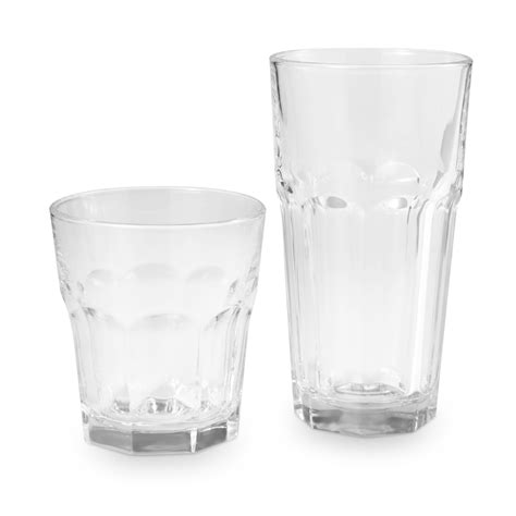Better Homes And Gardens Farma Mixed Size Drinking Glasses 16 Piece
