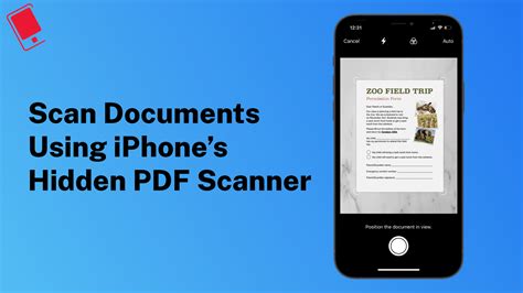 How To Use Iphones Hidden Document Scanner