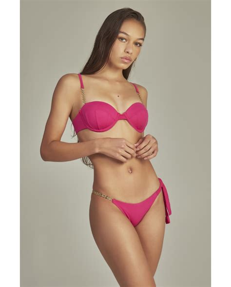 Bikini Tops Top Bikini Agatha Fuchsia Pink Brand Empress