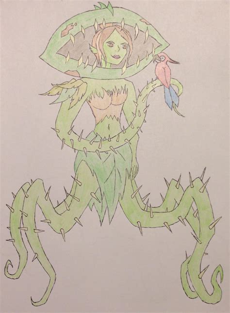 30 Day Monster Girl Challenge Day 7 Plant By Fanficwriter1 On