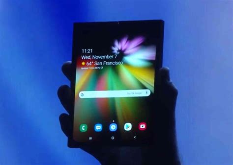 Samsung Reveals Infinity Flex Display For Foldable Smartphone News