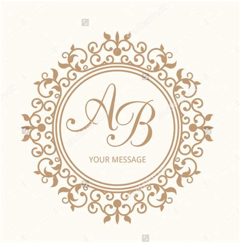 Free Wedding Logo Design Templates Printable Templates