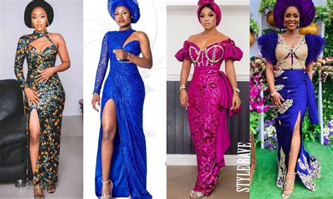 These 17 Long Aso Ebi Gowns Are Sr Approved This Wedding Season