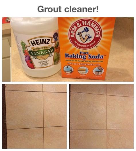 If you keep it as a powder, it has a mild abrasive effect that helps you gently. Grout cleaner! Vinegar, baking soda and a toothbrush ...