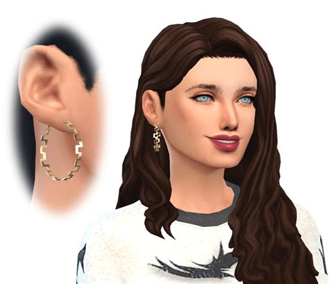 Sims 4 Ear Piercing Cc