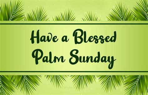 Happy Palm Sunday Wishes And Quotes Wishesmsg