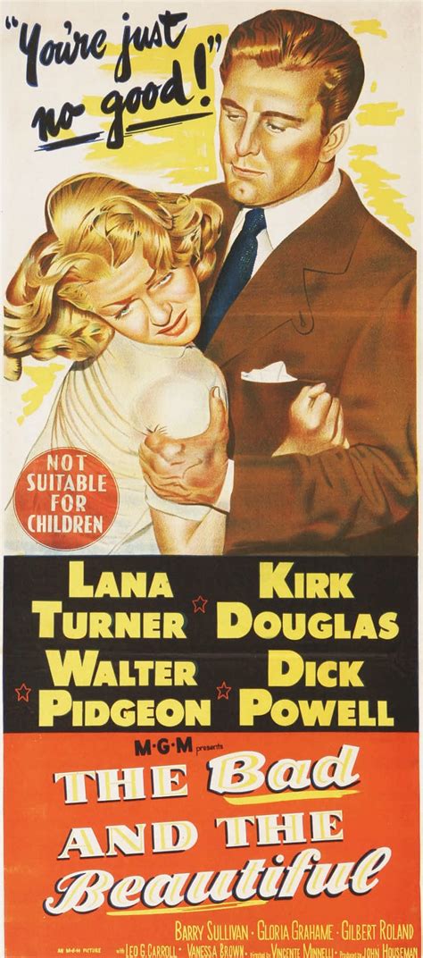 The Bad And The Beautiful In Movie Posters Movie Posters Vintage Old Movie Posters