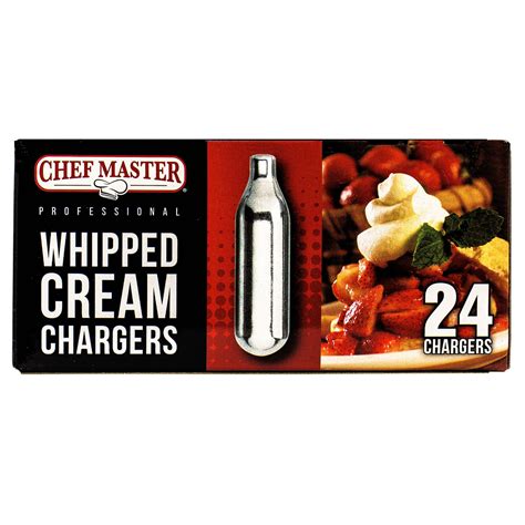 N2o Whipped Cream Chargers By Chef Master Food Related