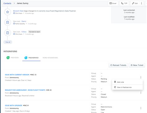 The difference is the obvious: Integrating Freshservice With Freshsales : Freshservice