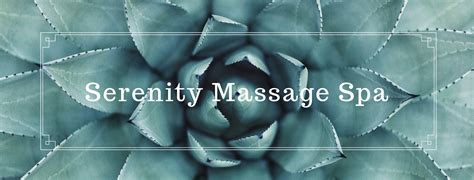 serenity massage spa home