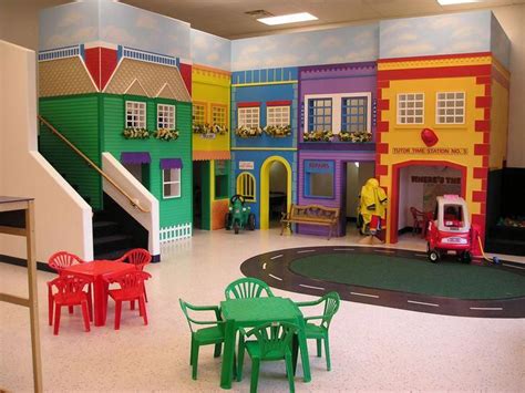 They Had A Little Town Like This At The Preschool I Went To