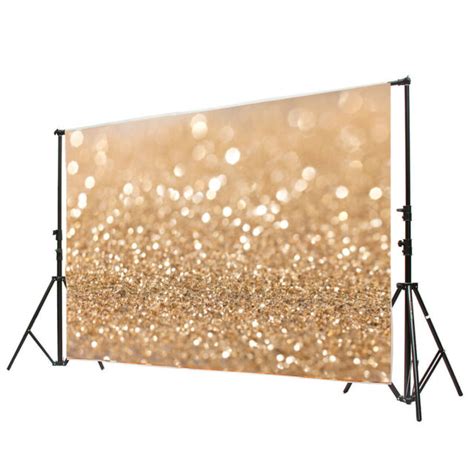 7x5ft Gold Glitter Sequin Spot Background Backdrop Vinyl Photography