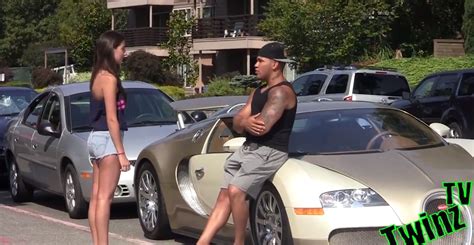Getting Girls In A Bugatti Veyron The Ultimate Gold Digger Prank Autoevolution