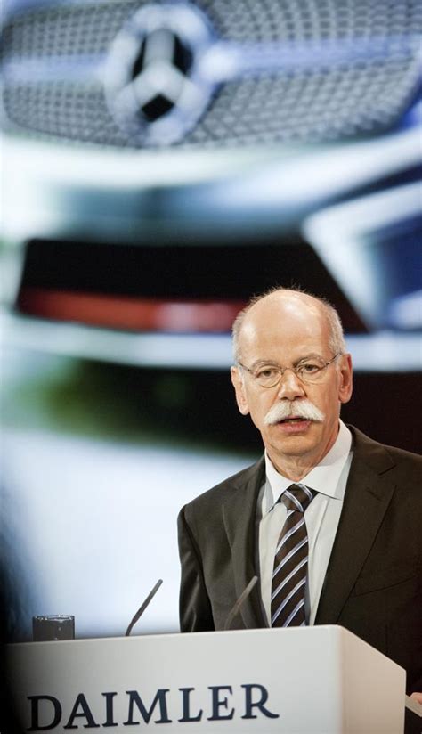 Daimler Hauptversammlung Daimler hält Kurs Dr Zetsche bestätigt