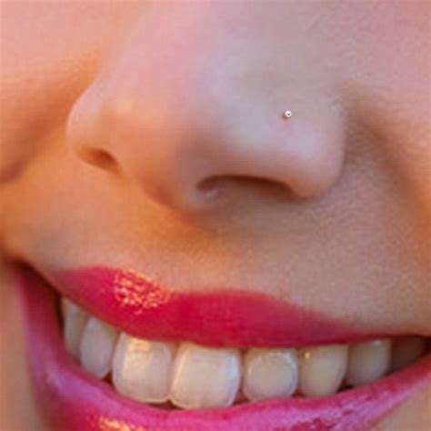 Get your nose piercing looking totally styled out with our mega range of nose studs & nose rings! Tiny Rose Gold 1mm Ball Nose Stud Nose Ring Rose Gold Nose