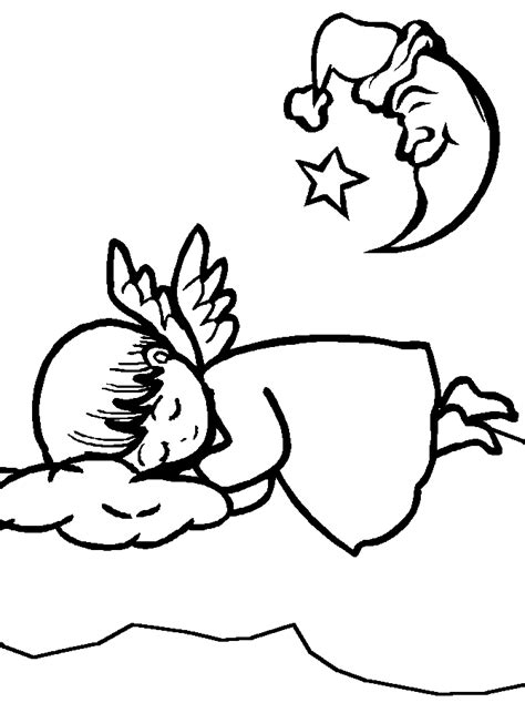 Angel Coloring Pages Learn To Coloring