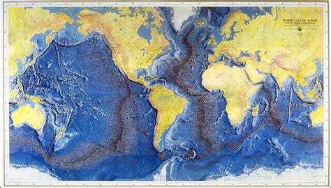 A Famous Ocean Floor Map Georneys Agu Blogosphere