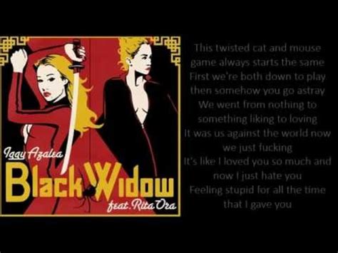 Heurithadaga tturyeoshaejigo adeukhage jeo meolli sarajil deut. Iggy Azalea - Black Widow ft Rita Ora (Lyrics) - YouTube