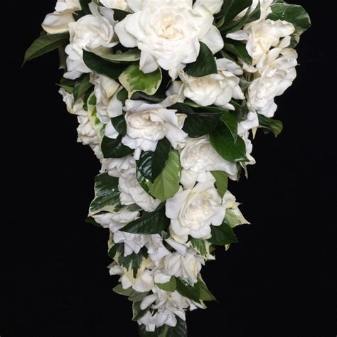 Wedding bouquets ideas with gardenias. This DIY Cascading Bouquet Is Every Retro Bride's Dream ...