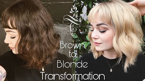 Brown To Blonde Before And After See The Amazing Transformation